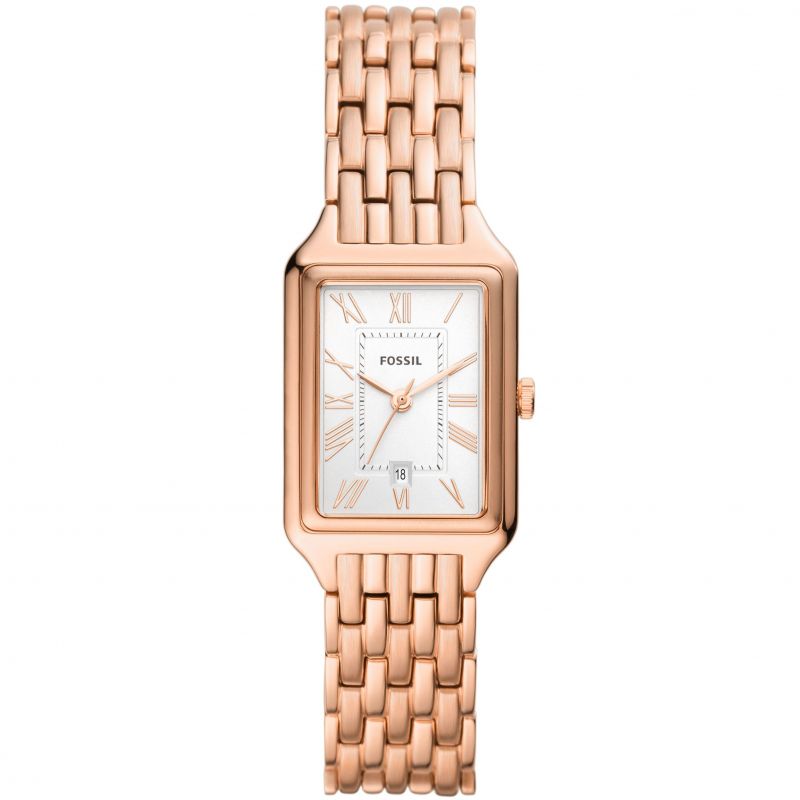 Fossil Raquel ES5271 Three-Hand Rose Gold-Tone Stainless Steel Women's Watch