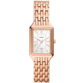 Fossil Raquel ES5271 Three-Hand Rose Gold-Tone Stainless Steel Women's Watch