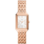 Fossil Raquel ES5271 Three-Hand Rose Gold-Tone Stainless Steel Women's Watch