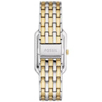 Fossil Raquel ES5305 Three-Hand Mother of Pearl Two-Tone Stainless Steel Women's Watch