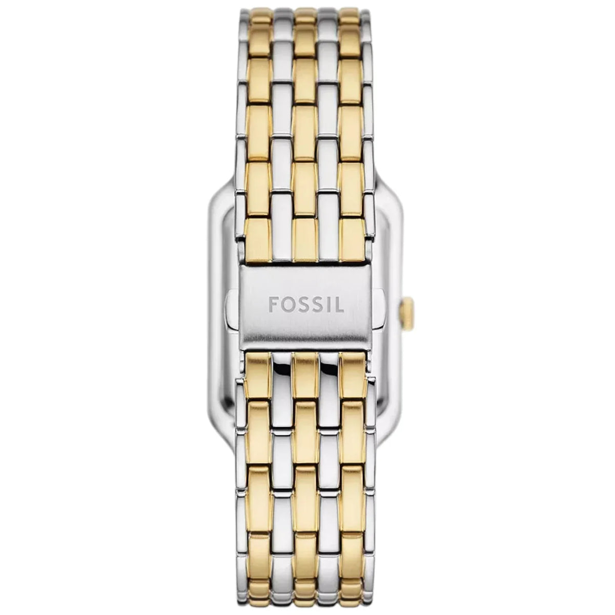 Fossil Raquel ES5305 Three-Hand Mother of Pearl Two-Tone Stainless Steel Women's Watch
