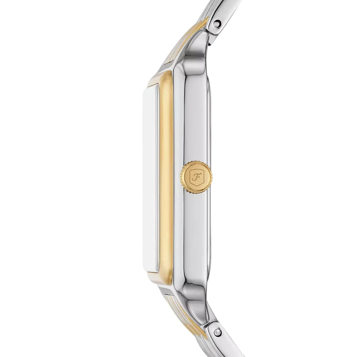 Fossil Raquel ES5305 Three-Hand Mother of Pearl Two-Tone Stainless Steel Women's Watch