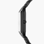 Fossil Raquel ES5340 Three-Hand Abalone Dial Black Stainless Steel Women's Watch
