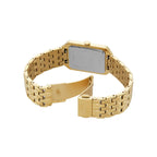Fossil Raquel ES5341 Three-Hand Green Dial Gold-Tone Stainless Steel Women's Watch