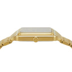 Fossil Raquel ES5341 Three-Hand Green Dial Gold-Tone Stainless Steel Women's Watch