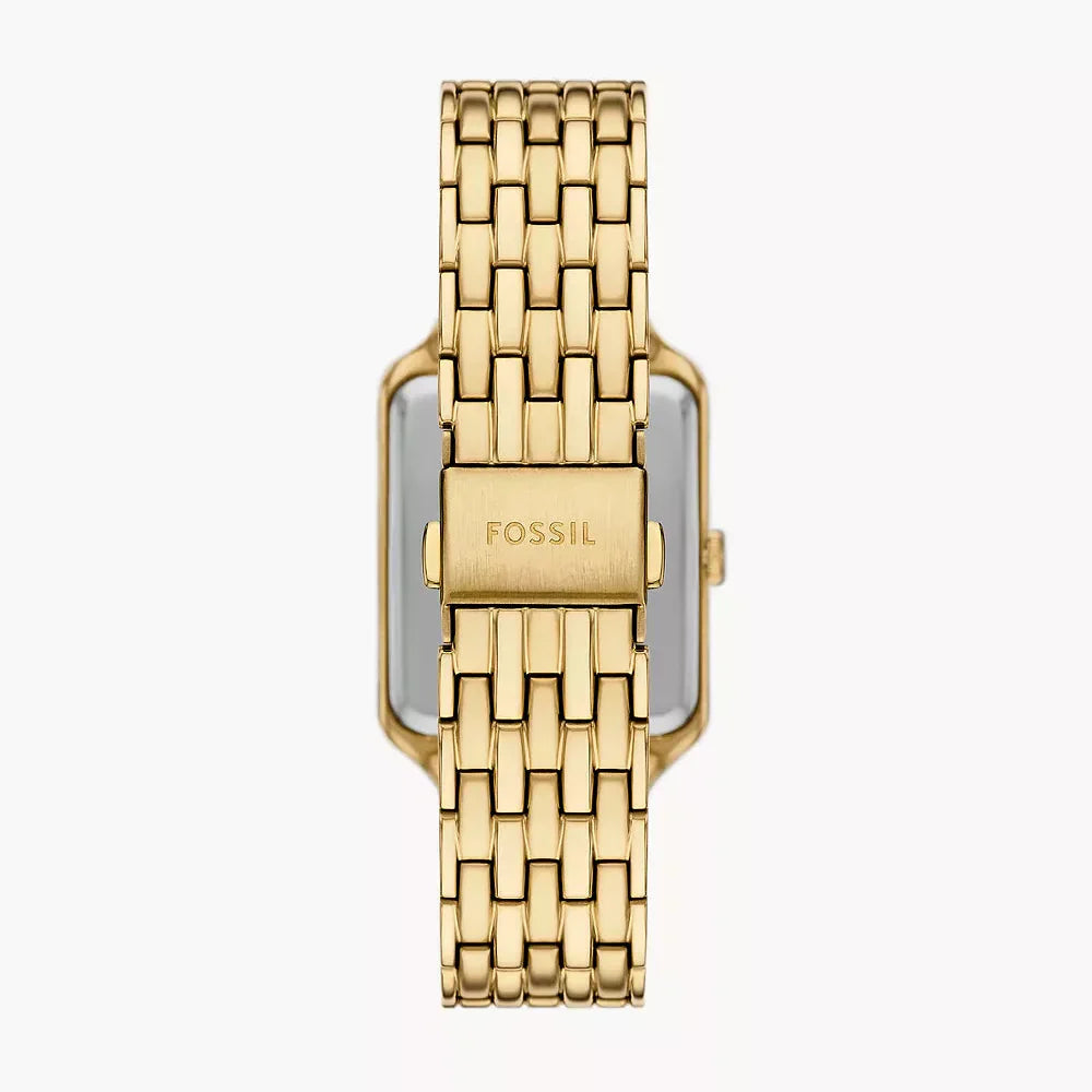 Fossil Raquel ES5398 Sun & Moon Mother of Pearl Gold-Tone Stainless Steel Women's Watch