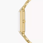 Fossil Raquel ES5398 Sun & Moon Mother of Pearl Gold-Tone Stainless Steel Women's Watch