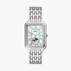 Fossil Raquel ES5400 Sun & Moon Mother of Pearl Silver-Tone Stainless Steel Women's Watch