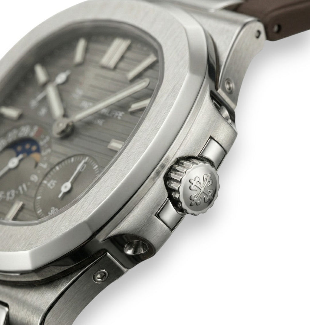 Patek Philippe Grand Complication watch – brown dial x brown rubber strap – Japanese automatic movement
