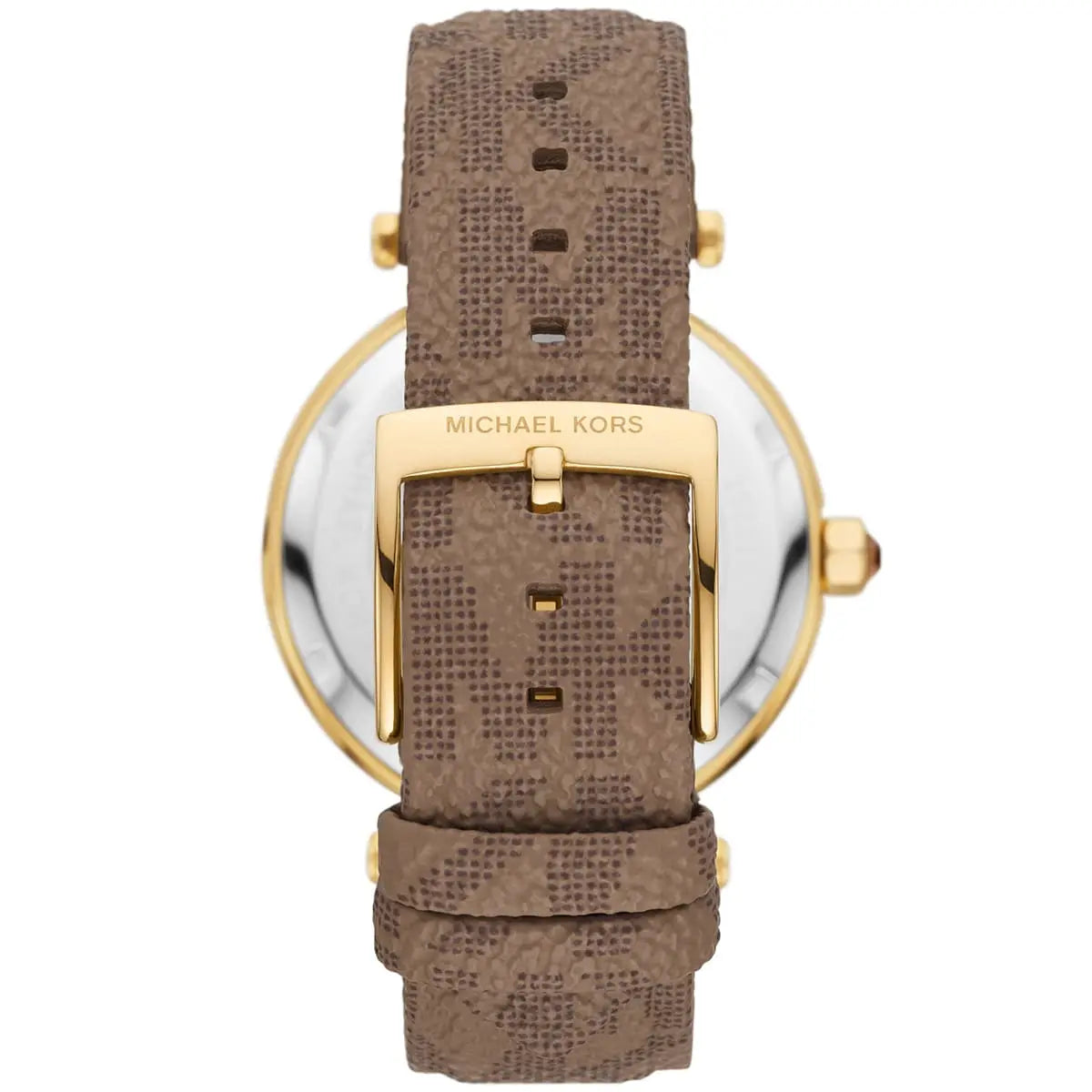 Michael Kors Liliane MK2973 Gold Watch with Yellow MK Logo Strap