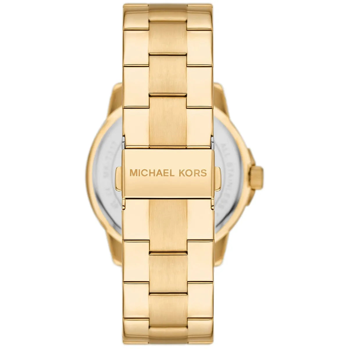 Michael Kors Brynn MK7317 Gold-Tone Watch with Oversized MK Logo Dial