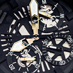 Guess GW0368G3 Men's All-Black Mesh Bracelet Watch