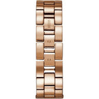 Guess Chelsea W0826L3 Rose Gold Mesh Bracelet Square Crystal Watch