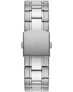 Guess Commander GW0056G1 Silver Tone Stainless Steel Black Dial Watch