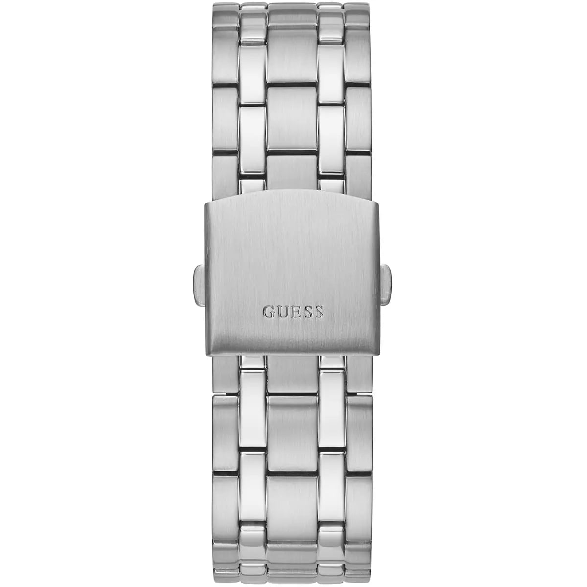 Guess Continental GW0260G1 Silver Tone Black Dial Watch