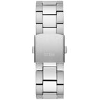 Guess Edge GW0539G1 Silver Stainless Steel Rose Gold Accents Watch