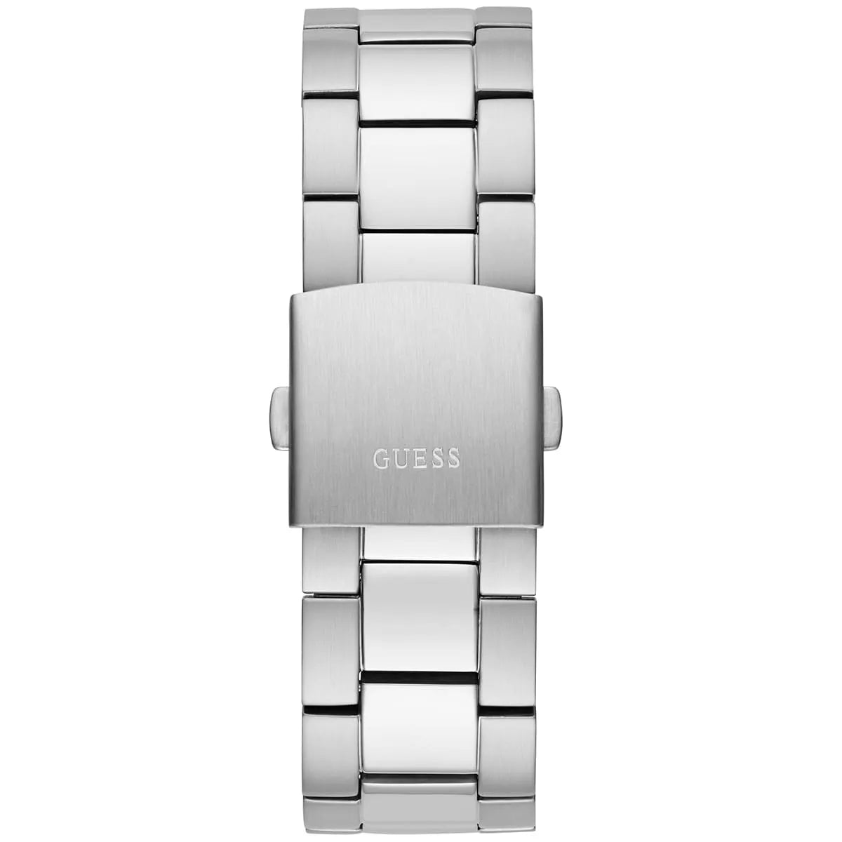Guess Edge GW0539G1 Silver Stainless Steel Rose Gold Accents Watch