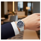Guess Equality GW0769L1 40th Anniversary Silver Tone Denim Dial Ladies Watch
