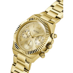 Guess Equality GW0769L2 Gold Tone Stainless Steel Gold Dial Ladies Watch