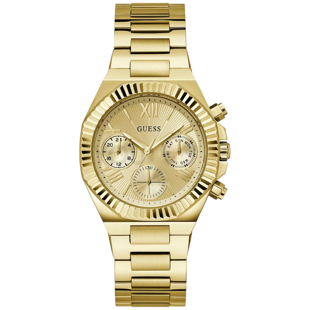 Guess Equality GW0769L2 Gold Tone Stainless Steel Gold Dial Ladies Watch