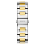 Guess Equality GW0769L4 2-Tone Silver Gold Green Dial Multi-function Watch