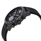 Guess Fleet W0971G1 Men's Black Chronograph Rubber Watch