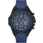 Guess Formula GW0579G3 Blue Skeleton Dial Silicone Men's Watch