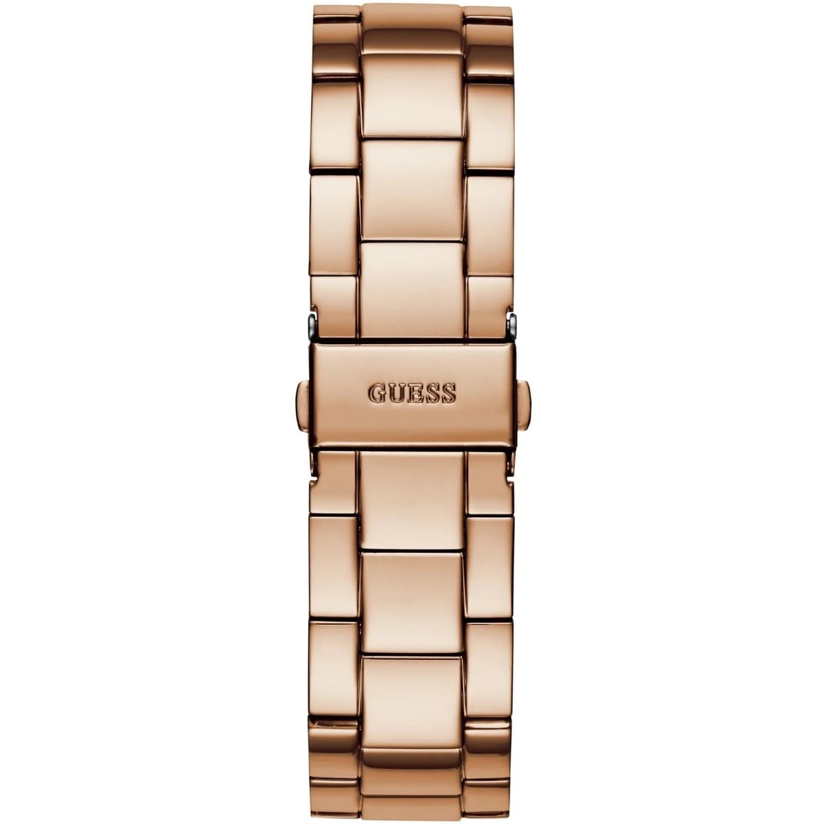 Guess G-Twist W1082L3 Rose Gold Interlocking Logo Dial Watch