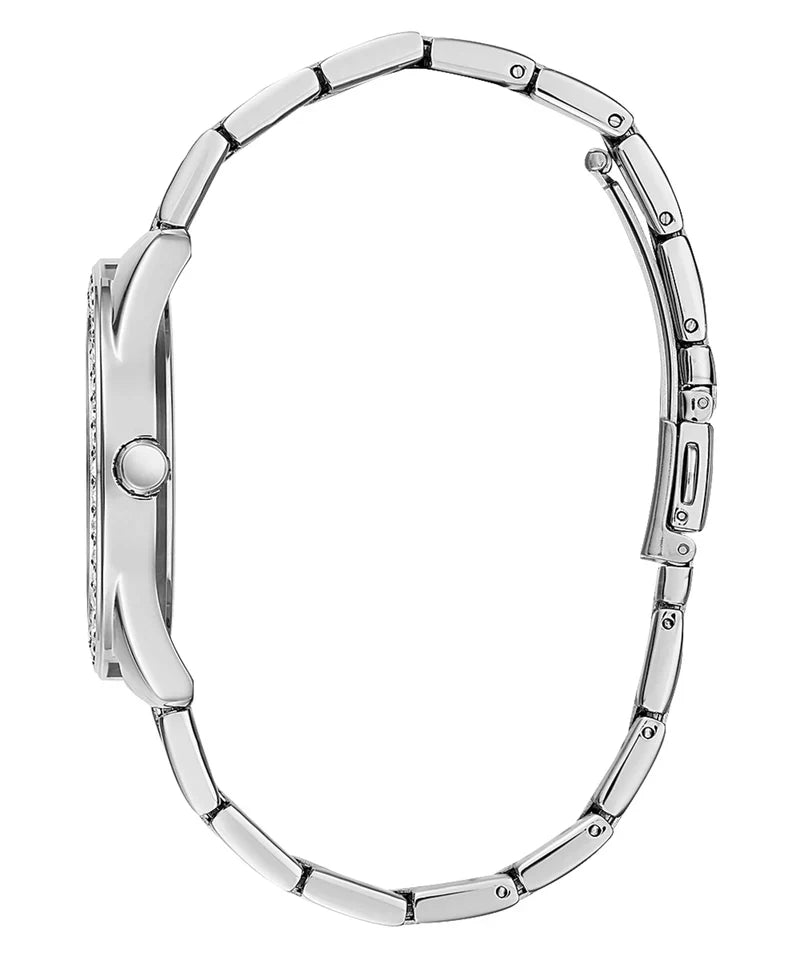 Guess G Twist W1201L1 Silver Stainless Steel Multicolor Glitter Dial Watch