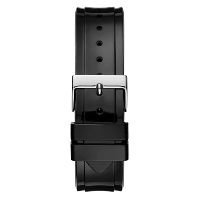 Guess Limelight GW0041L5 Multi-Function Black Crystal Men's Black Rubber Watch
