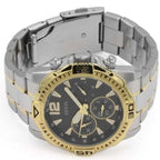 Guess Commander GW0056G4 Two-Tone Black Dial Watch