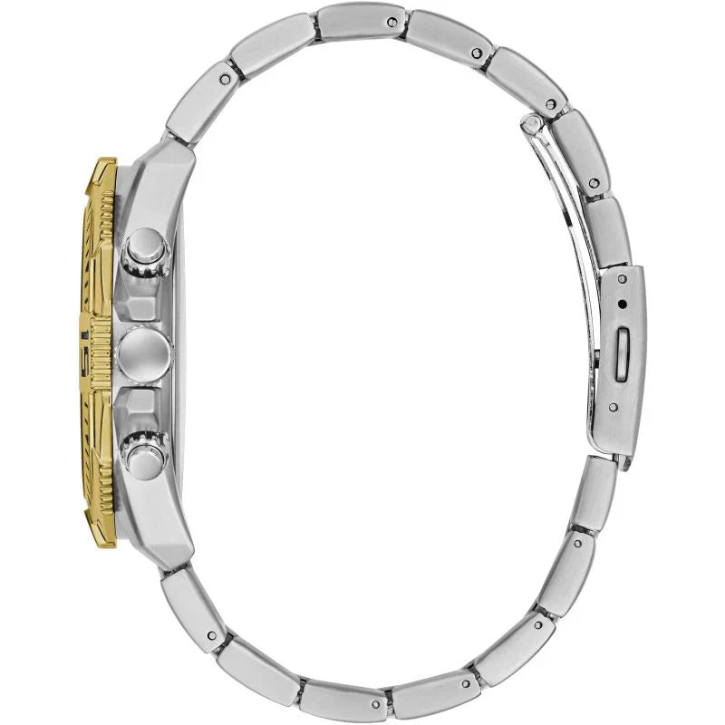 Guess Commander GW0056G4 Two-Tone Black Dial Watch