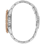 Guess Commander GW0056G5 Two-Tone Rose Gold & Silver Blue Dial Men's Watch