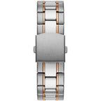 Guess Commander GW0056G5 Two-Tone Rose Gold & Silver Blue Dial Men's Watch