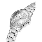 Guess Sparkler GW0111L1 Silver Crystal Baguette Ladies Watch