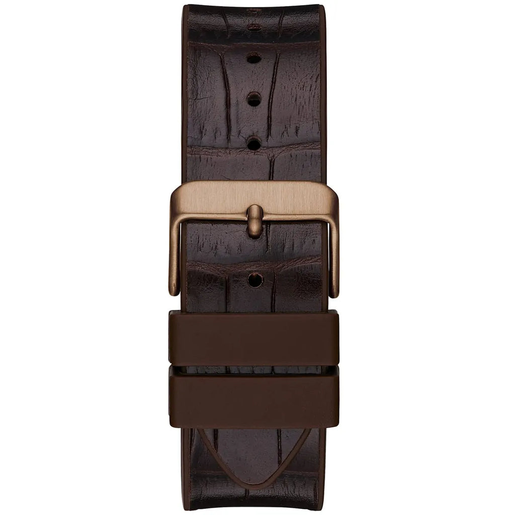 Guess Phoenix GW0202G2 Rose Gold & Brown Leather Watch