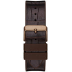 Guess Phoenix GW0202G2 Rose Gold & Brown Leather Watch