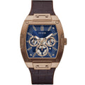 Guess Phoenix GW0202G2 Rose Gold & Brown Leather Watch