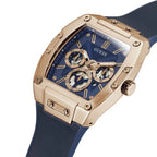 Guess Phoenix GW0202G4 Rose Gold & Blue Men's Watch