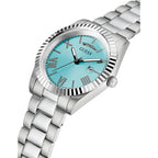 Guess Connoisseur GW0265G11 Silver Case Tiffany Blue Dial Men's Watch