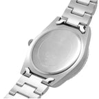 ساعة يد رجالية Guess Connoisseur GW0265G7 بلون فضي مع ميناء أزرق