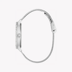 Guess Dress GW0402L1 Silver Mesh Crystal Ladies Watch