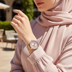 Guess Dress GW0402L3 Rose Gold Mesh Crystal Ladies Watch