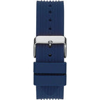 Guess GW0417G1 Men's Silver & Blue Rubber Watch