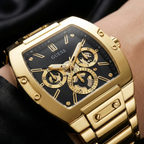 Guess Phoenix GW0456G1 Men's Gold-Tone & Black Dial Watch