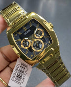 Guess Phoenix GW0456G1 Men's Gold-Tone & Black Dial Watch