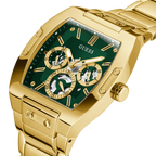 Guess Phoenix GW0456G3 Men's Gold-Tone & Green Dial Watch