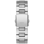 Guess Empire GW0489G1 Silver Steel Case Blue Textured Dial Men's Watch