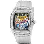 Guess Phoenix GW0499G3 Men's Transparent & Rainbow Watch