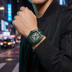 Guess GW0499G7 Phoenix Green Transparent Men's Watch